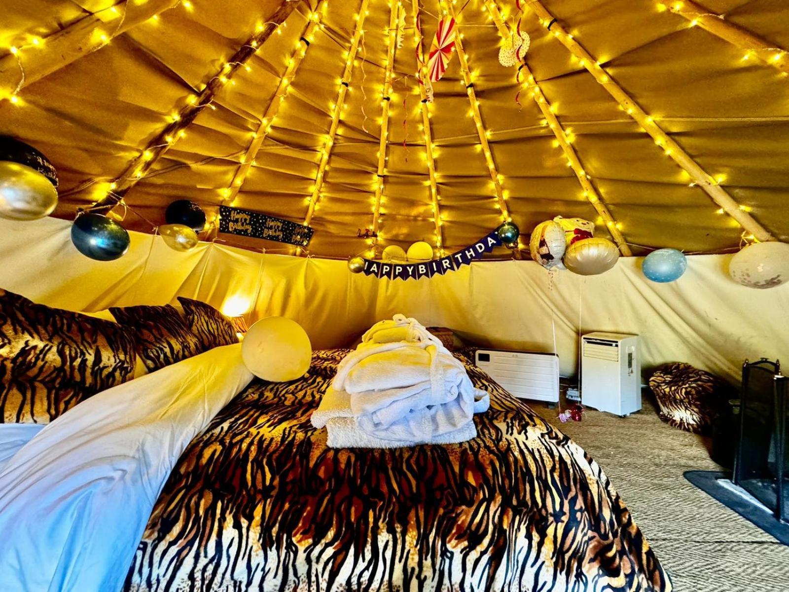 Burtree Country House, Tipi'S, Treehouse & Lodge & House Rooms With Hot Tubs In A Private Garden Thirsk Exteriér fotografie